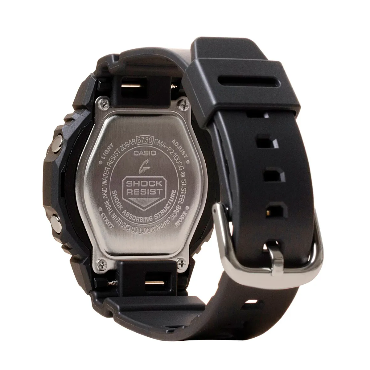 CASIO - Reloj G shock GMAP-2100SG-1A Negro Mujer