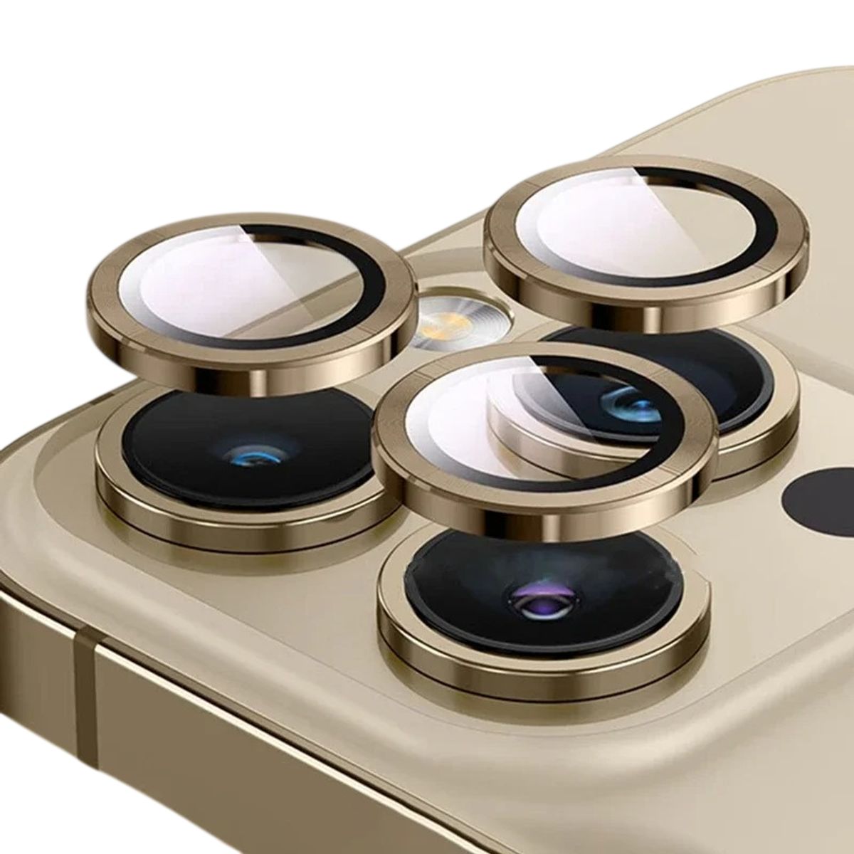 GENERICO - Protector de Cámara Anillado para Iphone 16 pro Max