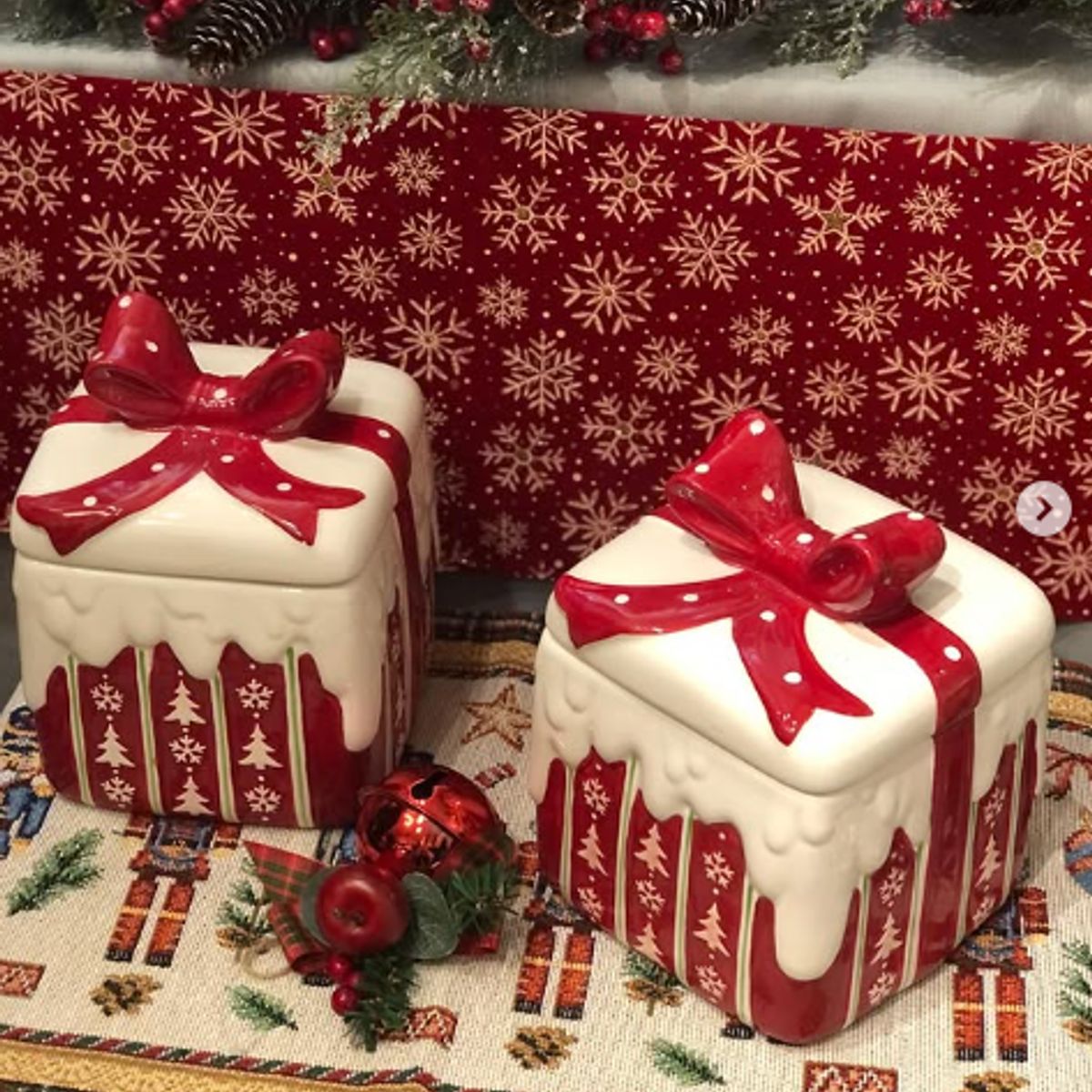 GENERICO - Azucarera Navideño Caja de Regalo