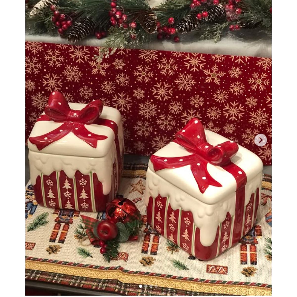 GENERICO - Azucarera Navideño Caja de Regalo