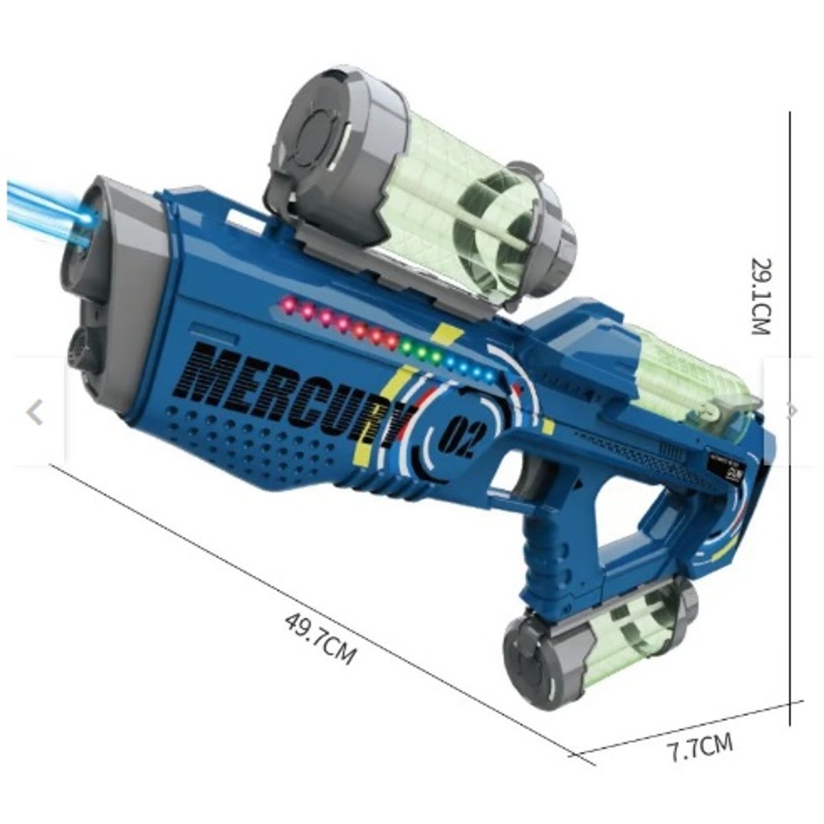 GENERICO - PISTOLA DE AGUA 3 BOMBAS