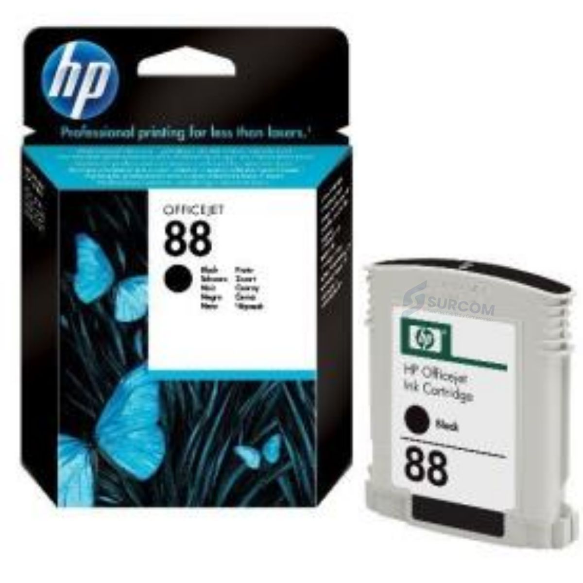 HP - Cartucho de Tinta HP 88 Negro Original