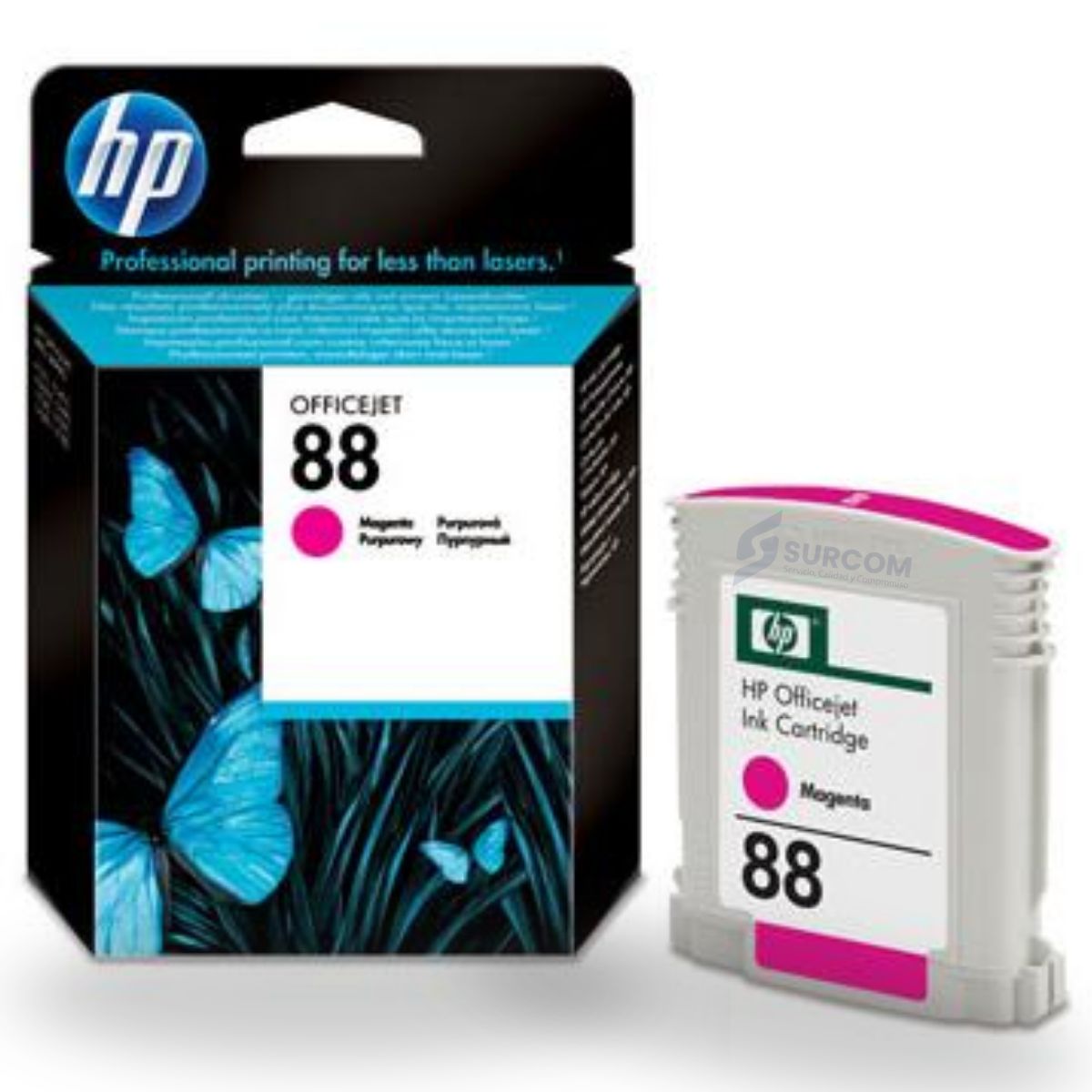 HP - Cartucho de Tinta HP 88 MAGENTA Original