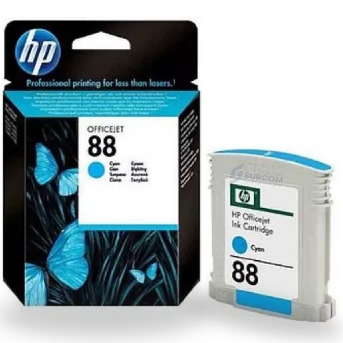 HP - Cartucho de Tinta HP 88 CIAN Original