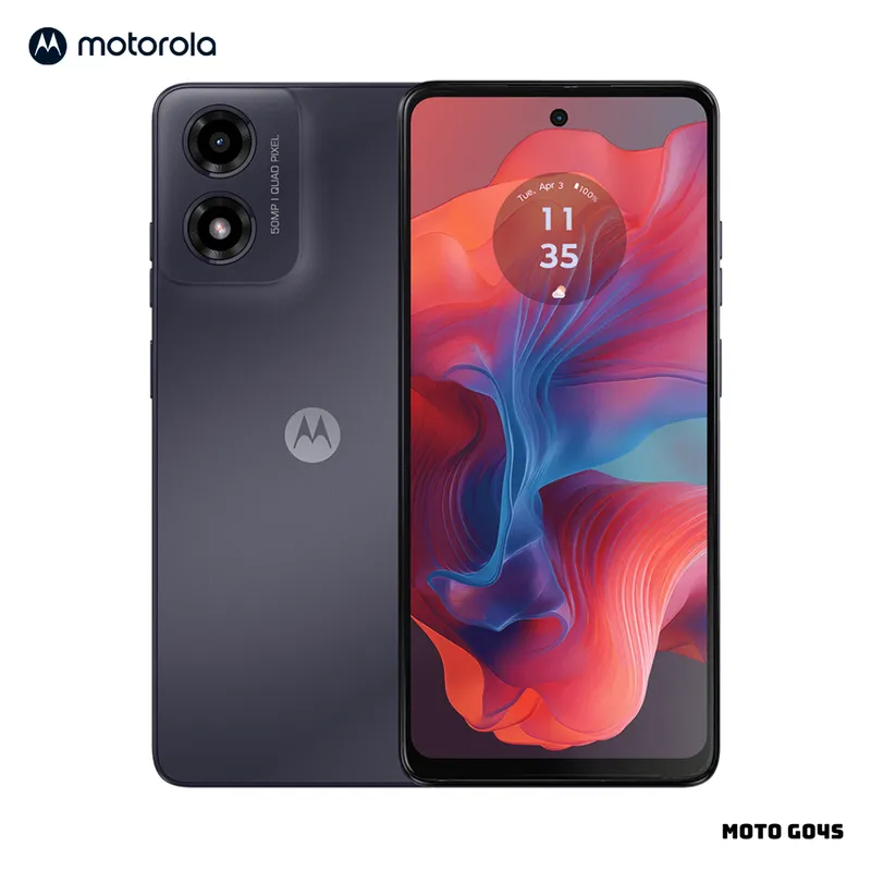 MOTOROLA - CELULAR MOTOROLA MOTO G04s 4GB RAM 128GB ROM - NEGRO COSMICO