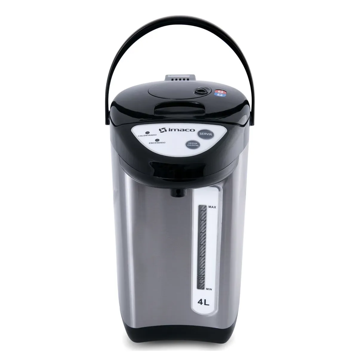 IMACO - Termohervidor 4 L 750W Gris Tp4050Ss