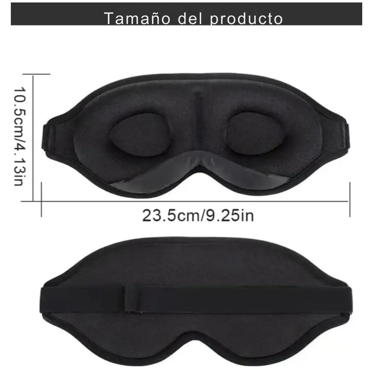 GENERICO - Antifaz protector de ojos para dormir unisex