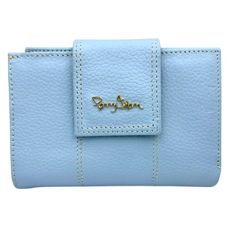 PERRY JHAN - Billetera para Mujer 3000 Celeste