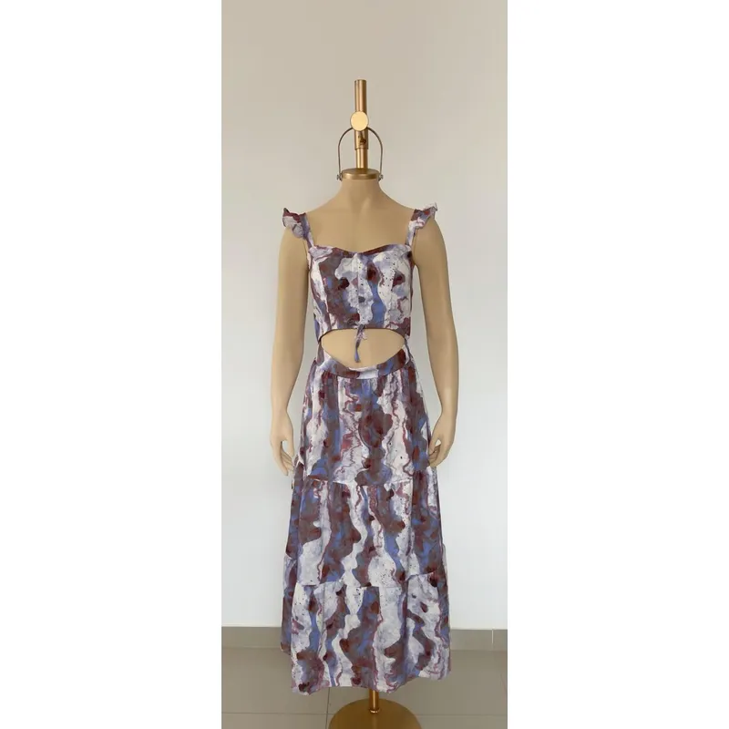 VARIOS - Vestido Borea Lila - Mujer