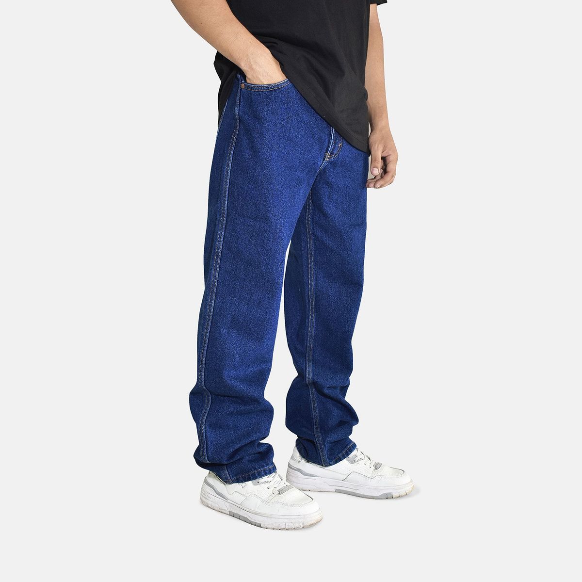 YONISTERS CLOTHING - Denim Jean Oversize Yonisters Clothing Azul