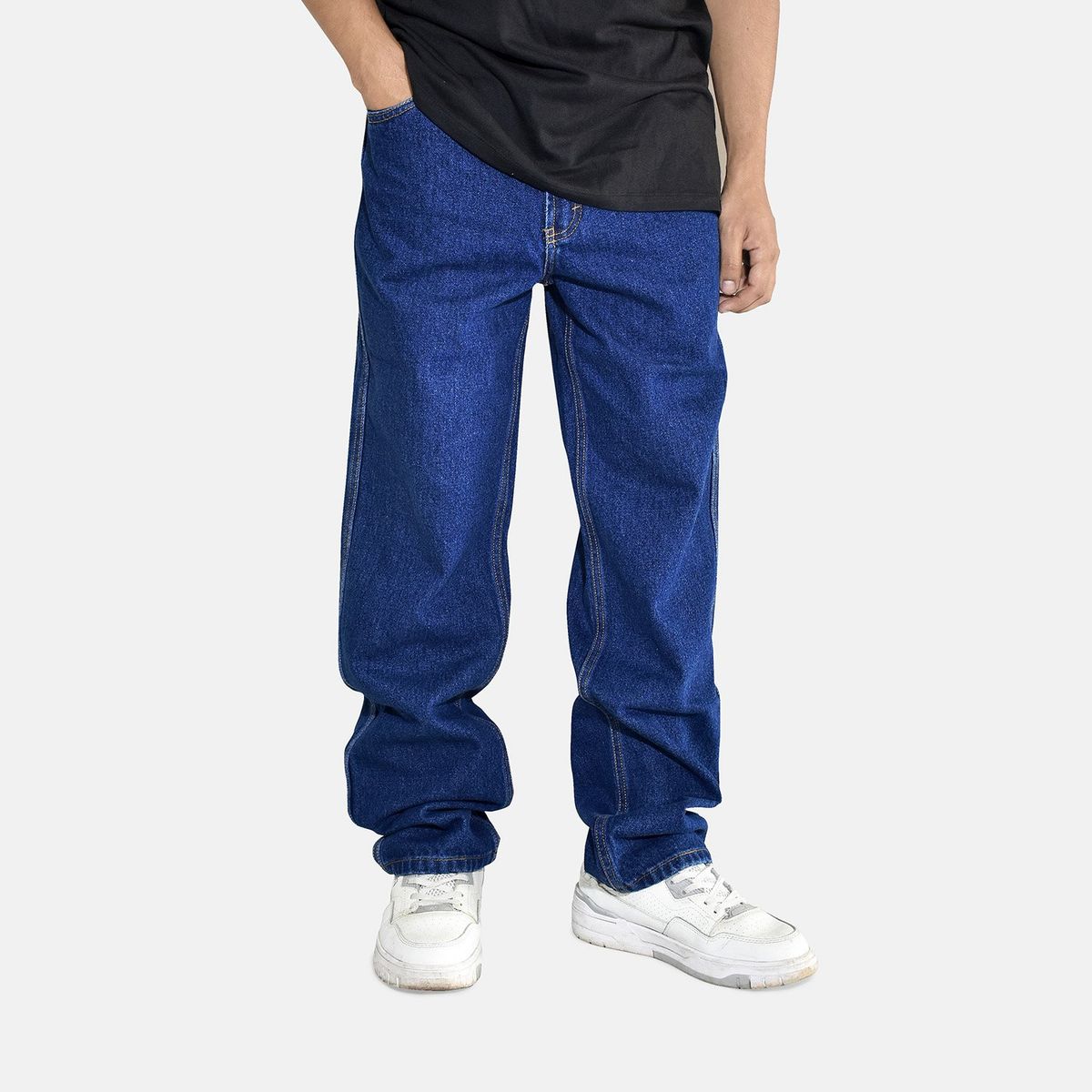 YONISTERS CLOTHING - Denim Jean Oversize Yonisters Clothing Azul