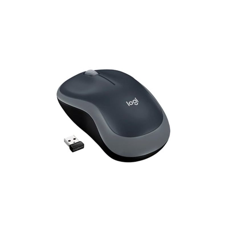 LOGITECH - Mouse inalámbrico Logitech M185 Gris