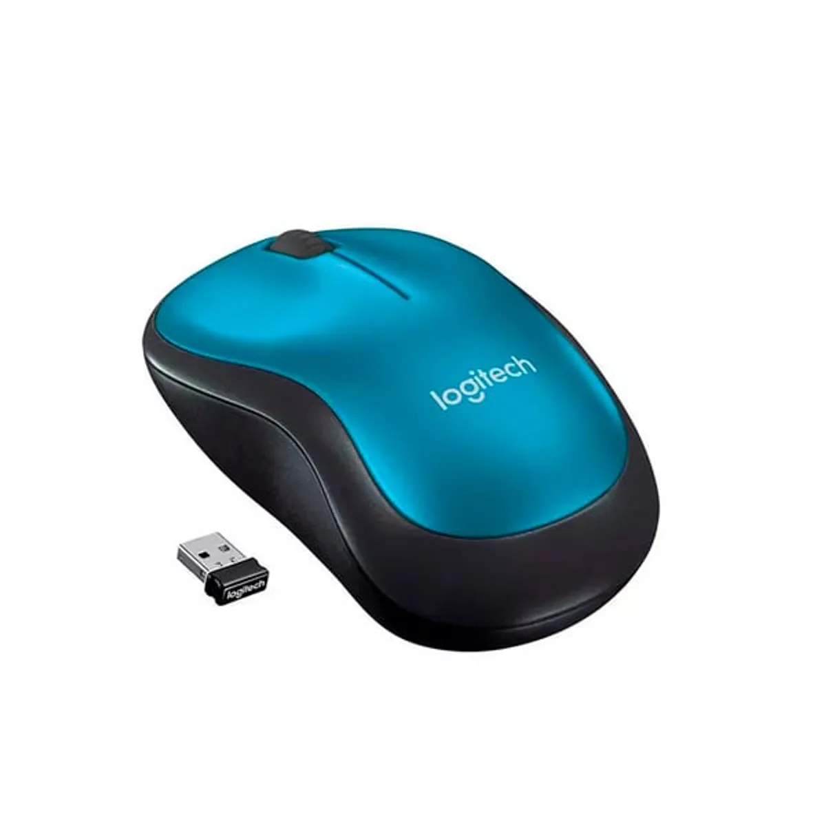 LOGITECH - Mouse Inalambrico Logitech M185 Azul