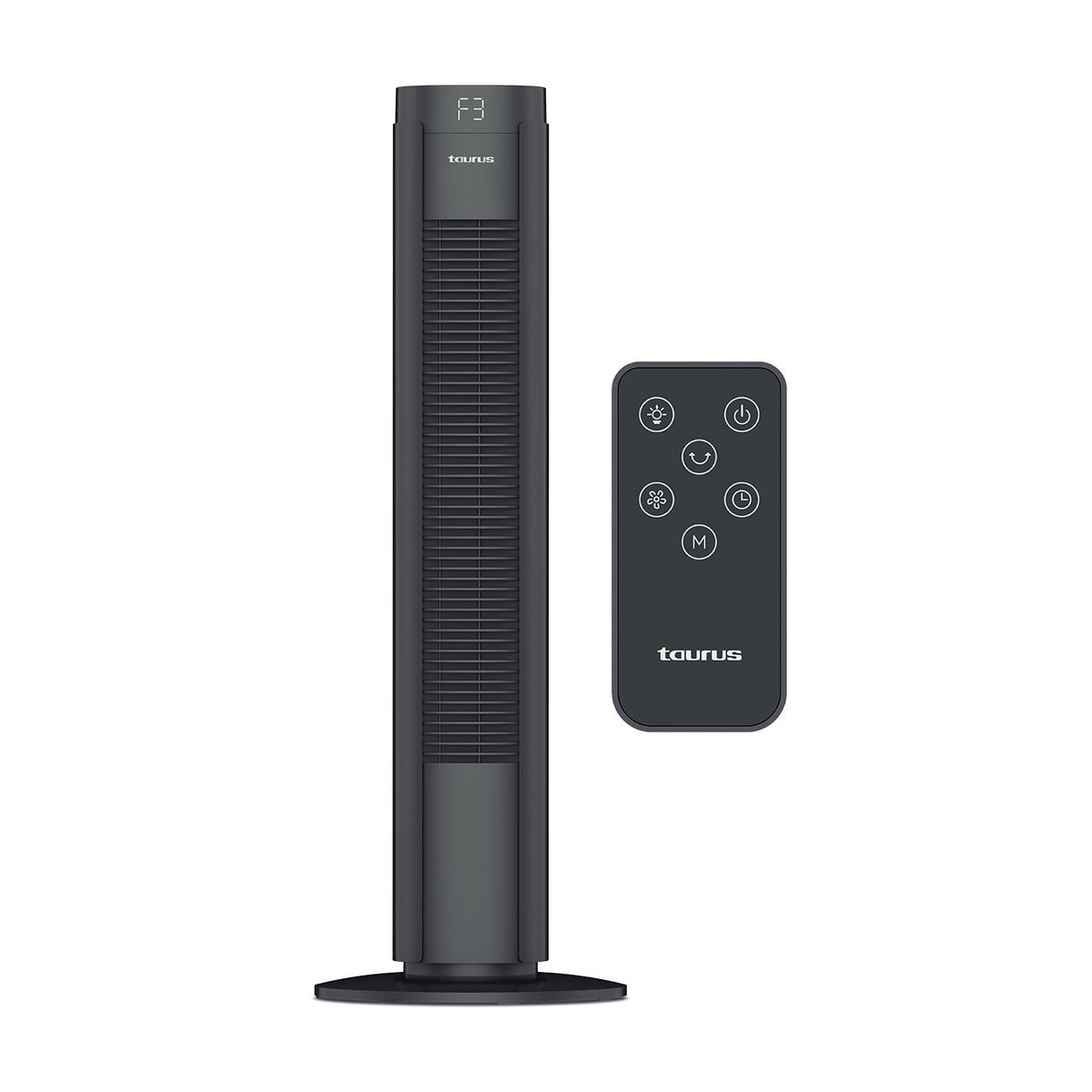 IMACO - Ventilador de torre babel rc digital taurus Black