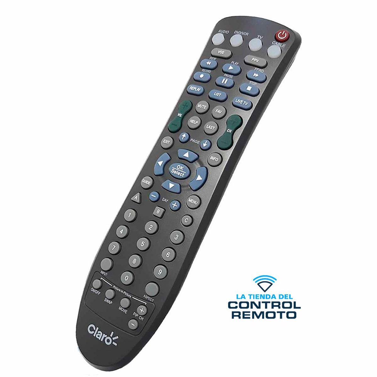 CLARO - Control Remoto Para Decodificador Claro Tv