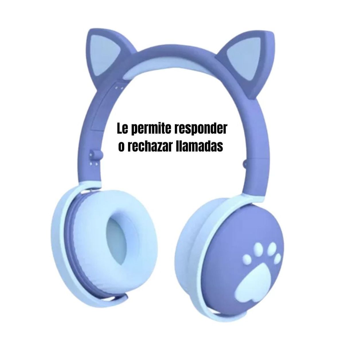 GENERICO - Audífonos bluetooth inalámbricos de gato-BK1