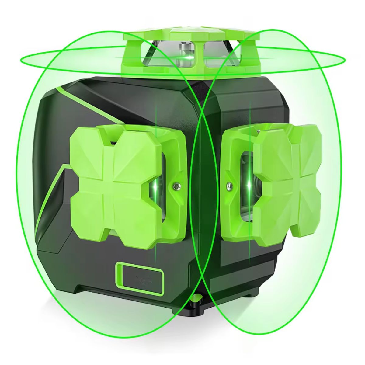 HUEPAR - Nivel láser verde huepar S03CGL 12 líneas recargable(Dos baterías)