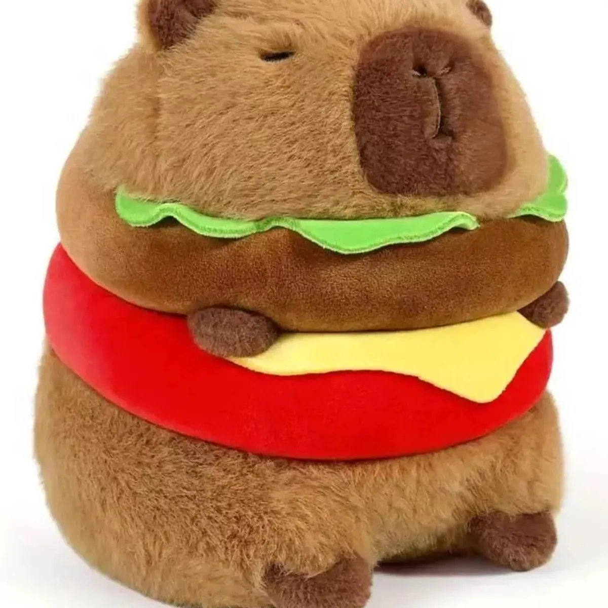 GENERICO - Peluche capibara sandwich 50 CM
