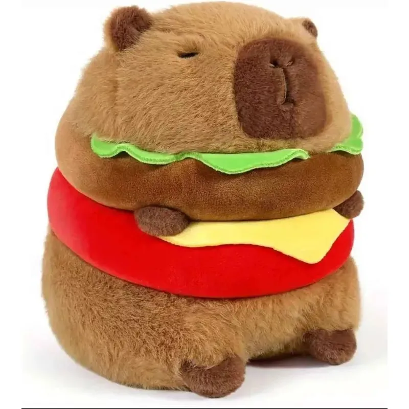 GENERICO - Peluche capibara sandwich 50 CM