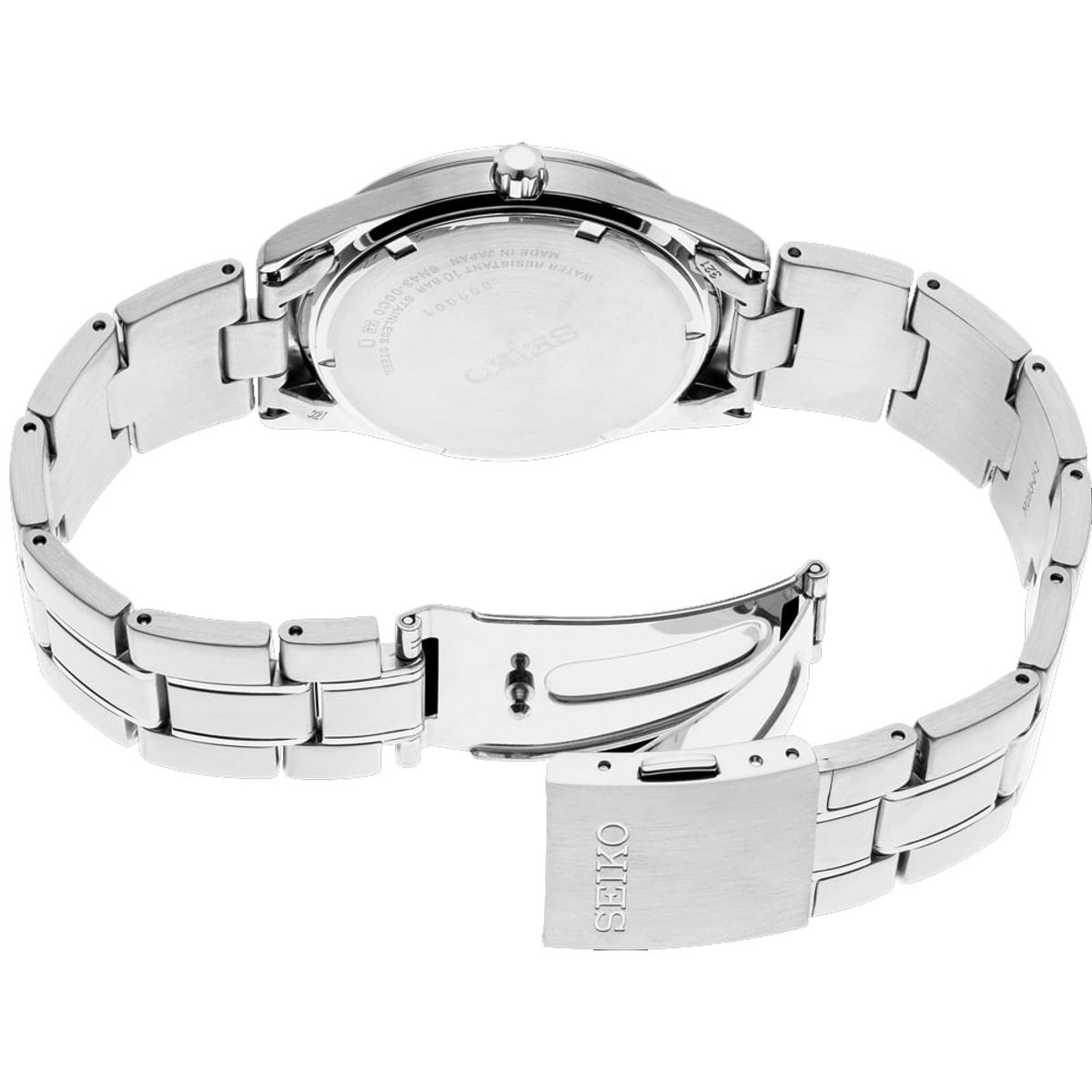 SEIKO - SEIKO Reloj Coleccion Essentials Acero inox Japones SUR361