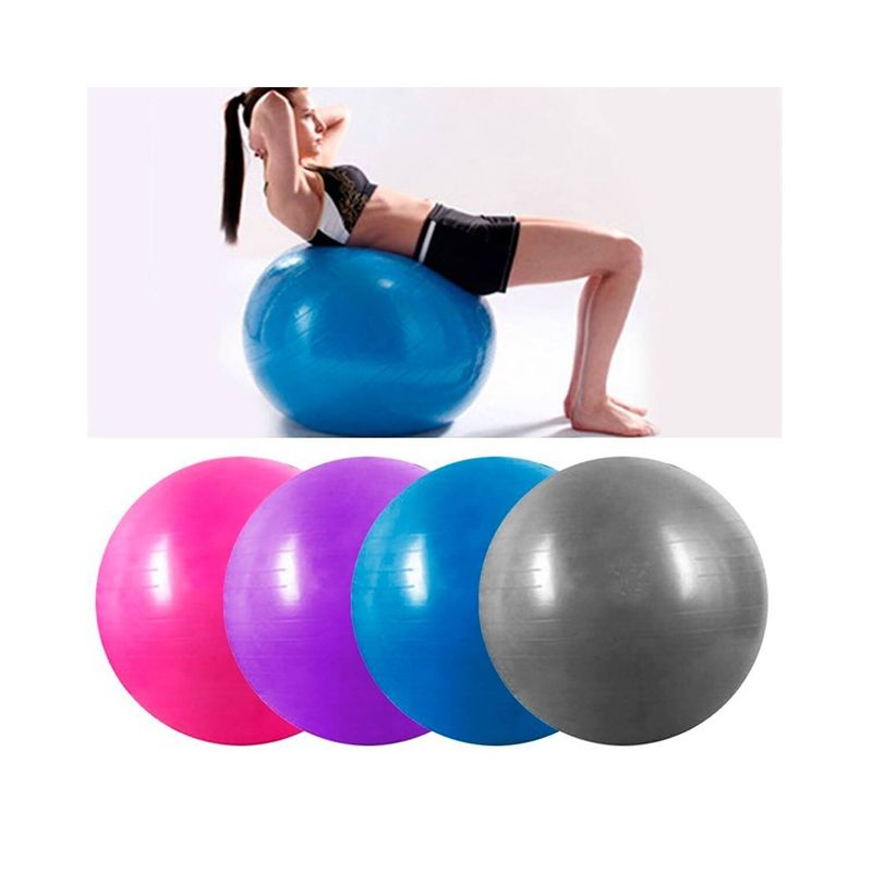GENERICO - Pelota yoga pilates 75cm  inflador