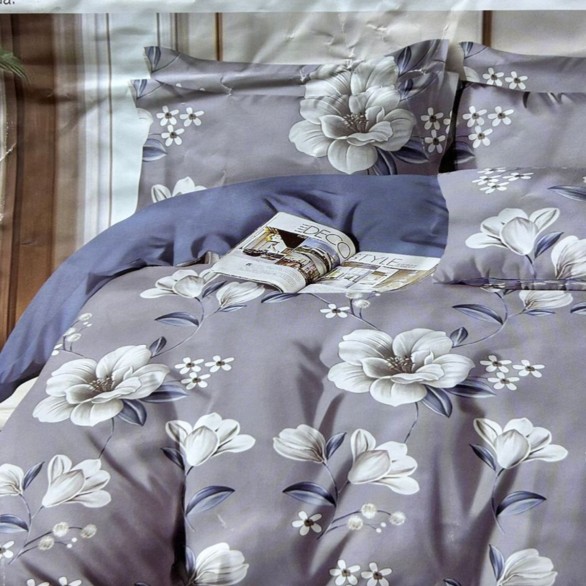 MINGDA - Set de Edredón 2 Pz+ Juego de Sábanas + Funda  100% Bambu