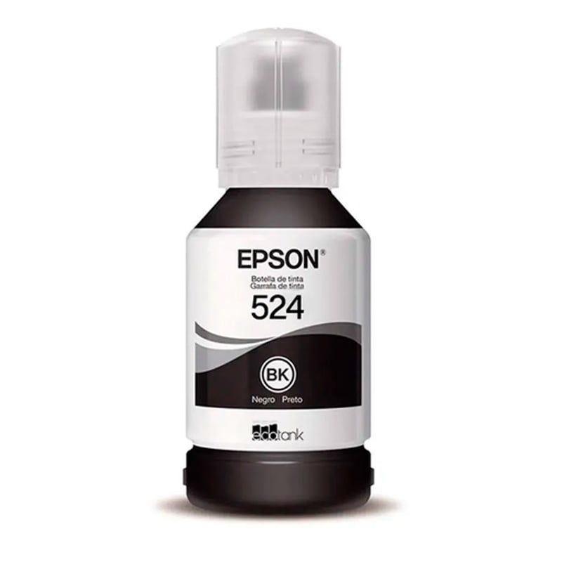 EPSON - Tinta Epson 524 Negro Botella 127ML