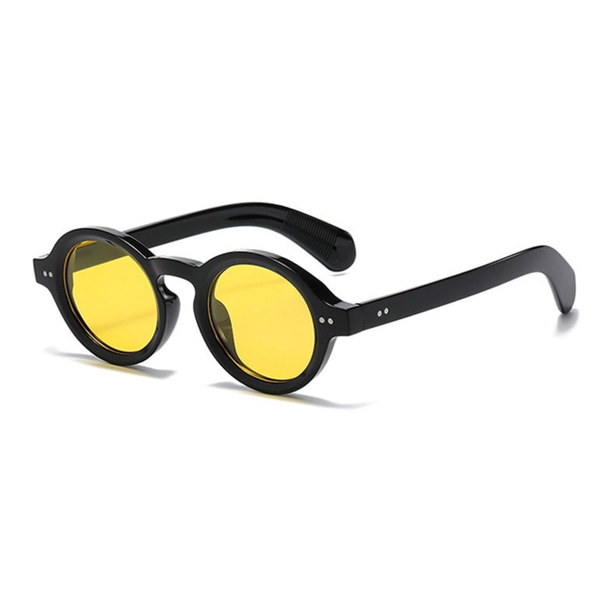 LA TIENDA 88 JOYAS Y ACCESORIOS - La Tienda 88 - Lentes De Sol Unisex Retro Redondo - Amarillo