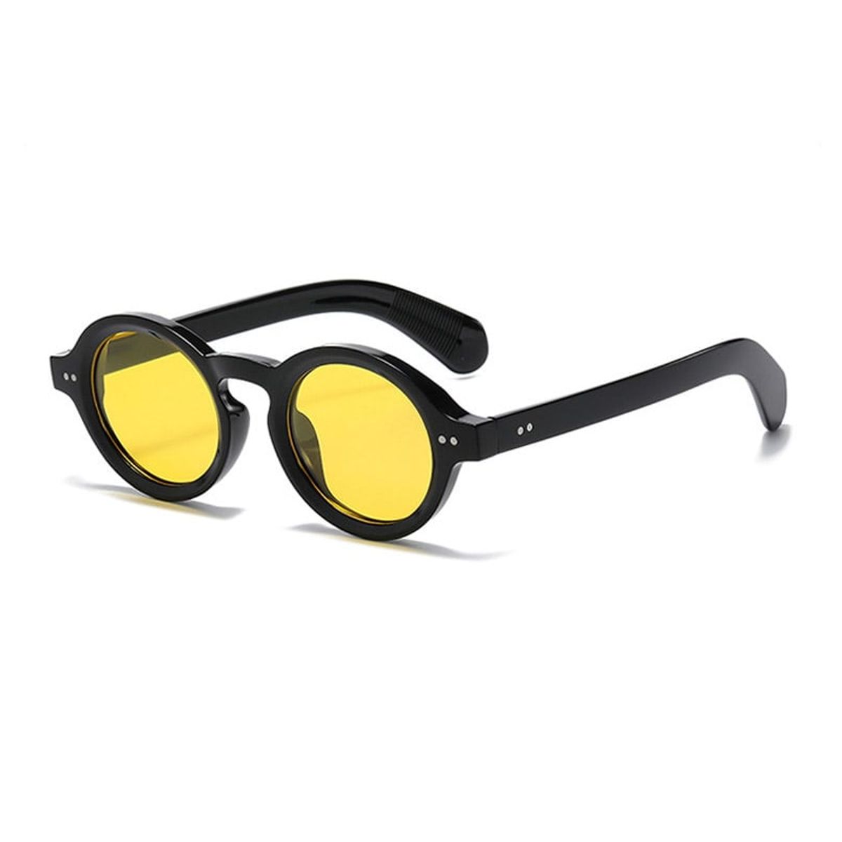 LA TIENDA 88 JOYAS Y ACCESORIOS - La Tienda 88 - Lentes De Sol Unisex Retro Redondo - Amarillo