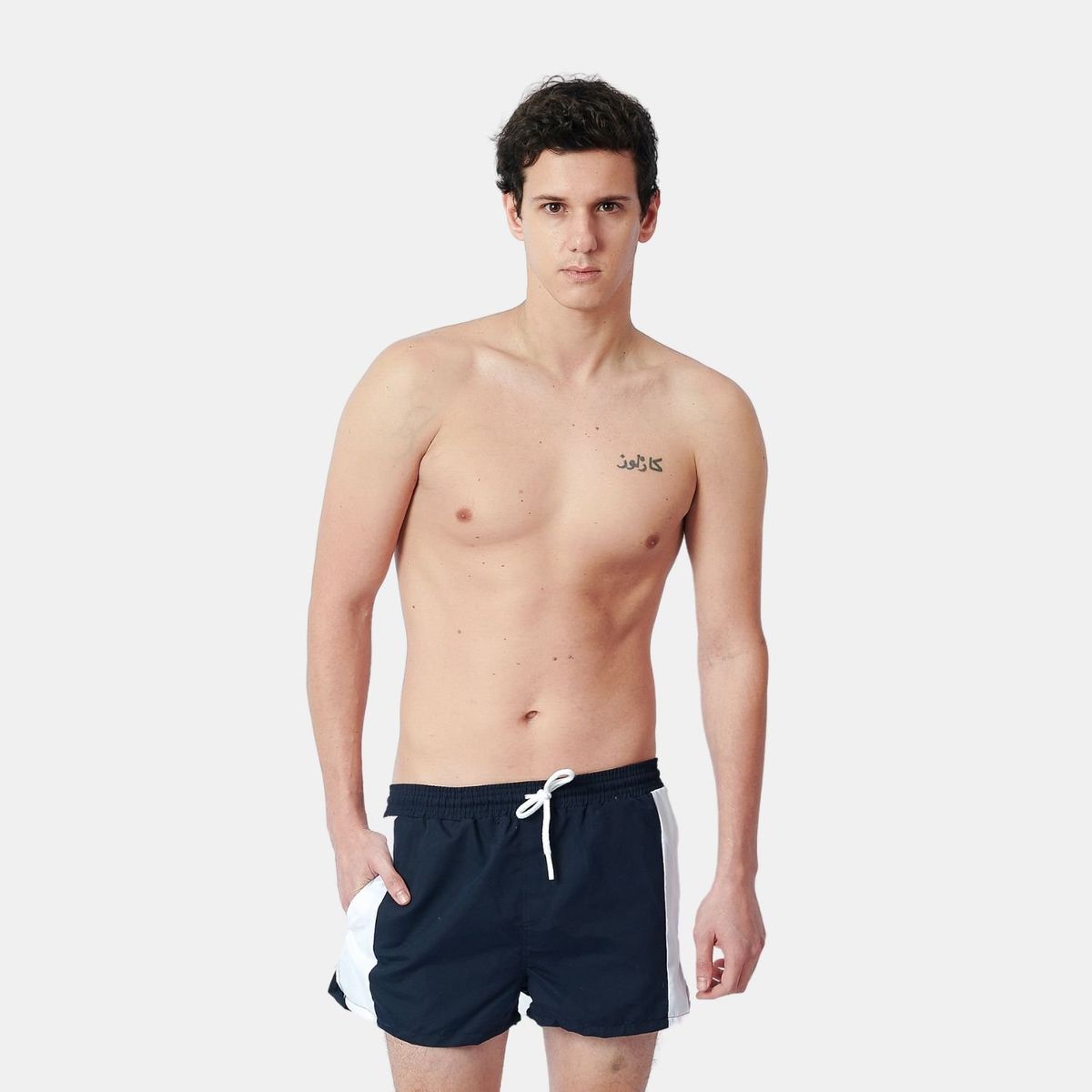 SAN COSME - Short de Baño Hombre Azul