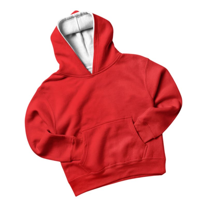 GENERICO - POLERA ROJO NIÑO CLASICO