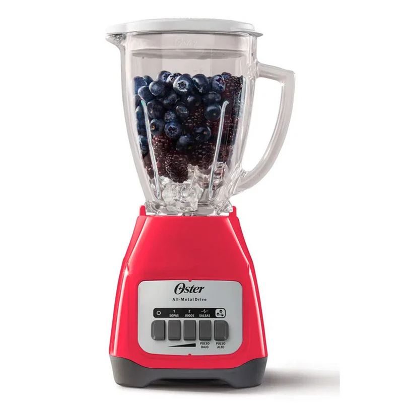 OSTER - LICUADORA OSTER ROJA 2 VELOCIDADES BLSTKAG-MPB