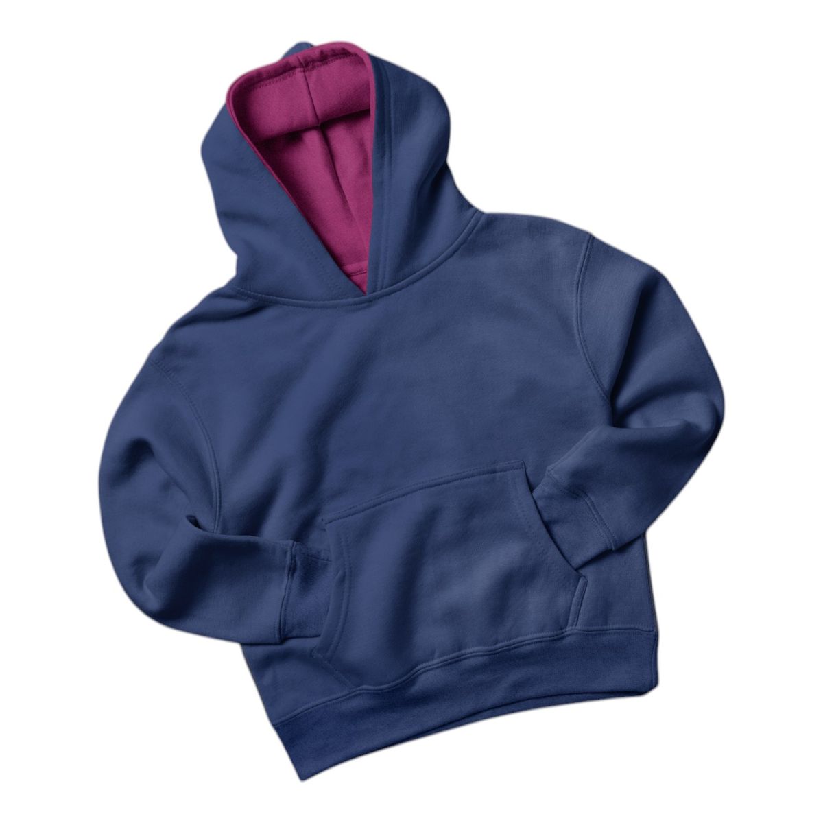 GENERICO - POLERA AZUL MARINO NIÑO CLASICO