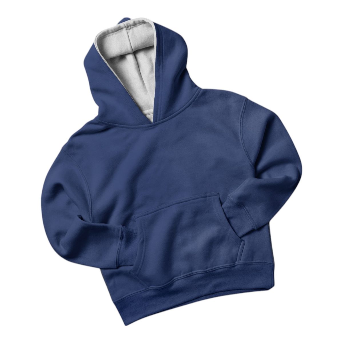 GENERICO - POLERA AZUL MARINO NIÑO CLASICO