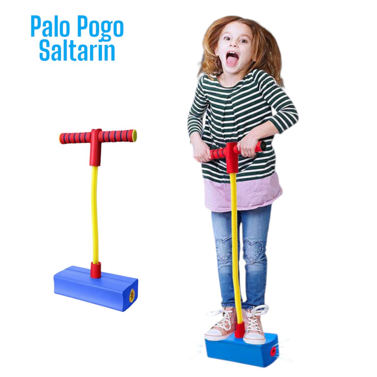 GENERICO - PALO POGO SALTARIN FLEXIBLE PARA NIÑOS