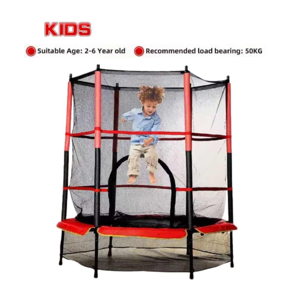 GENERICO - Trampolín para Niños Juego al Aire Libre