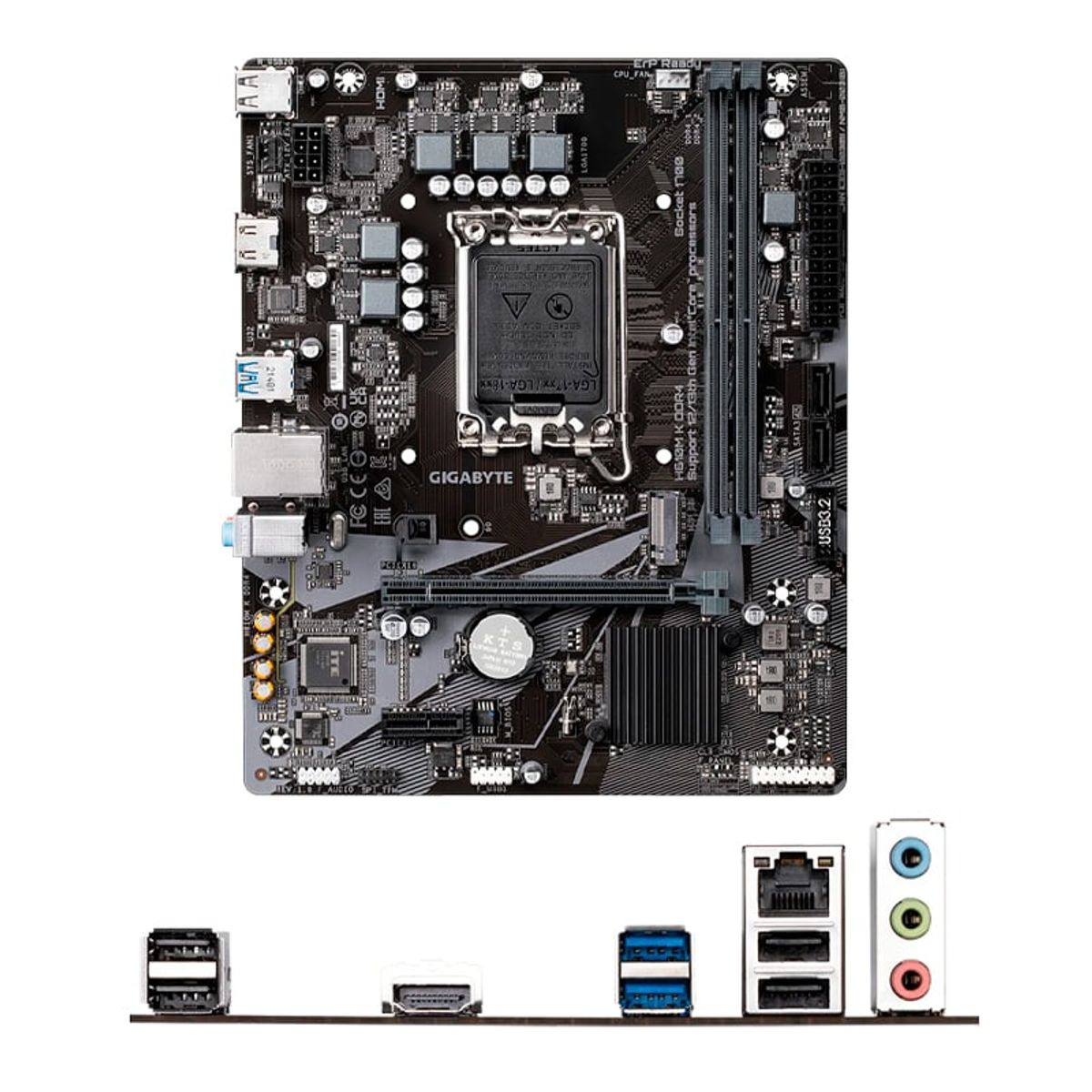GIGABYTE - Motherboard Gigabyte H610M K DDR4 rev 10 LGA1700 Micro ATX