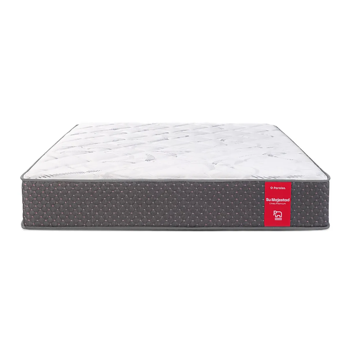 PARAISO - Colchón Su Majestad De Lujo 2 Plz + 2 Almohadas + Protector