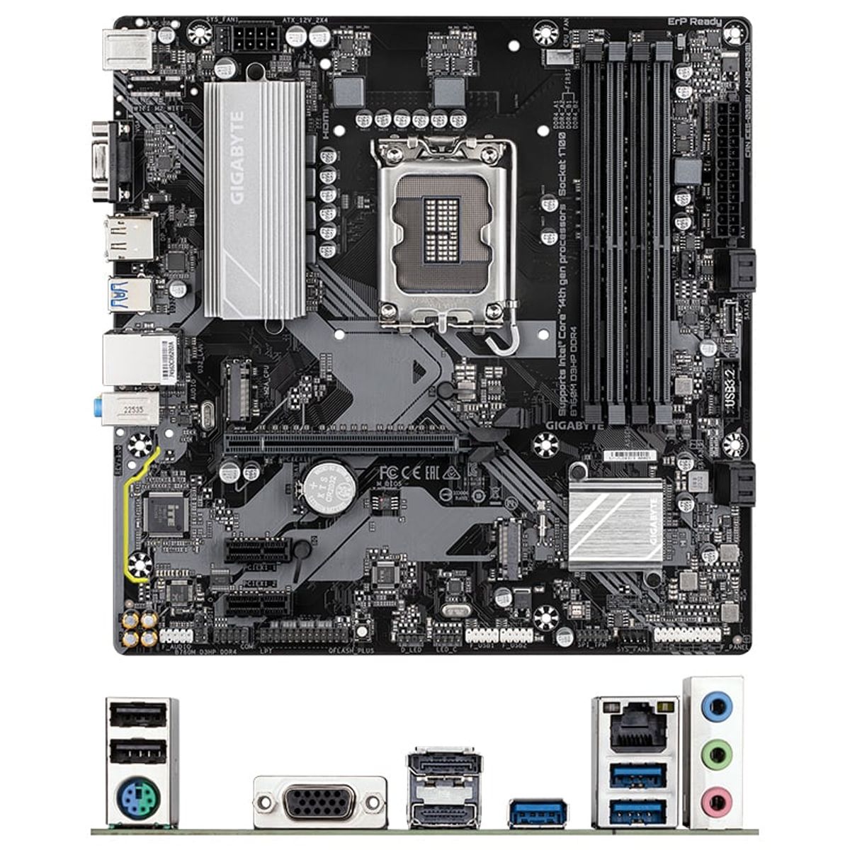 GIGABYTE - Motherboard Gigabyte B760M D3HP DDR4 B760 LGA1700 mATX