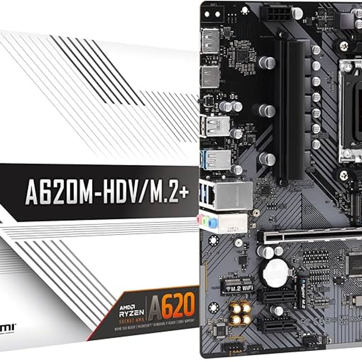 ASROCK - Motherboard ASROCK A620M-HDVM2 Socket AMD AM5 mATX
