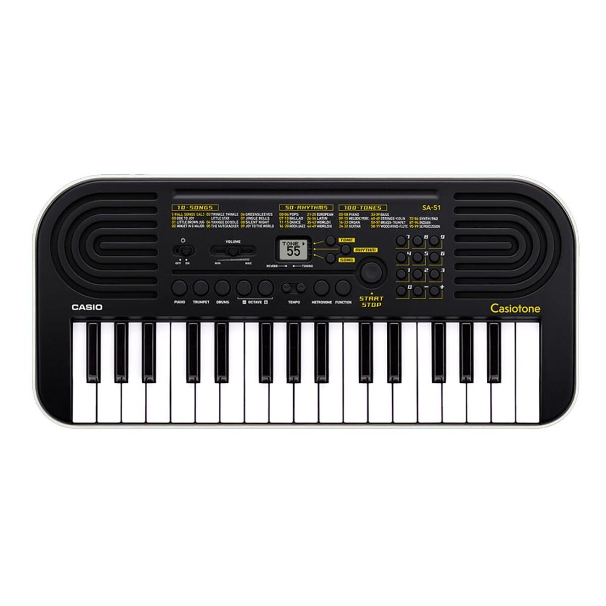 CASIO - TECLADO SA-51 PACK KIDS 2-5 AÑOS