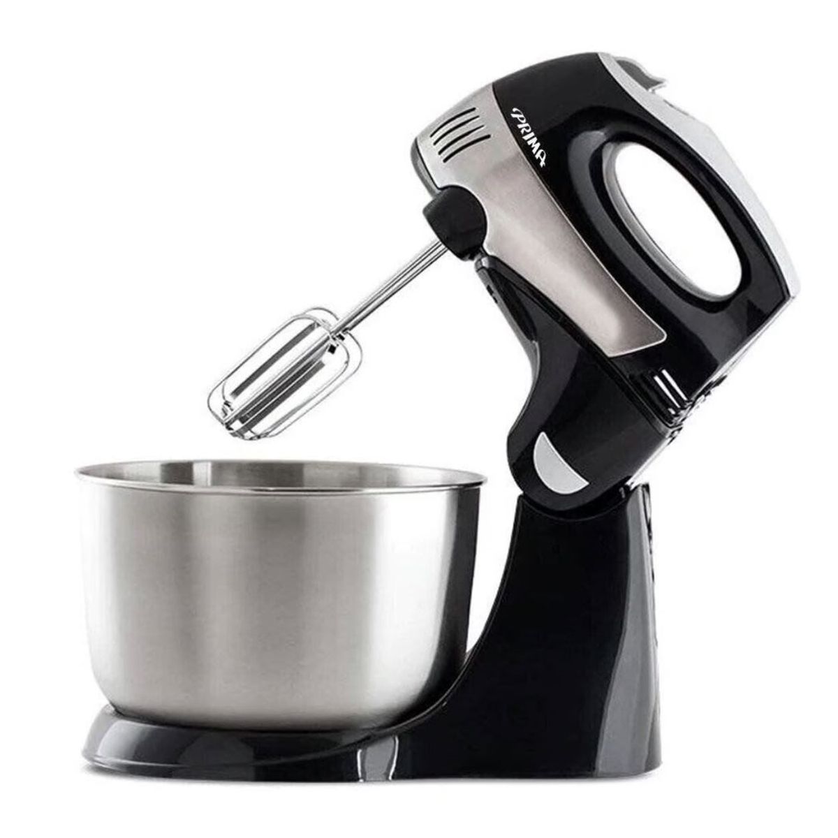 PRIMA - Batidora de Mano y Pedestal 300 Watts - Negro