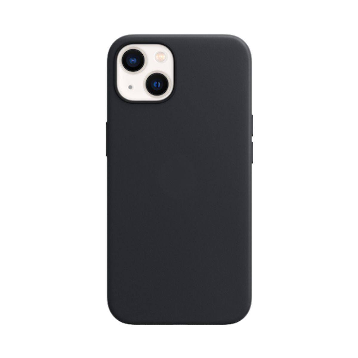 GENERICO - Case para Iphone 15 con logo, protector de silicona color negro