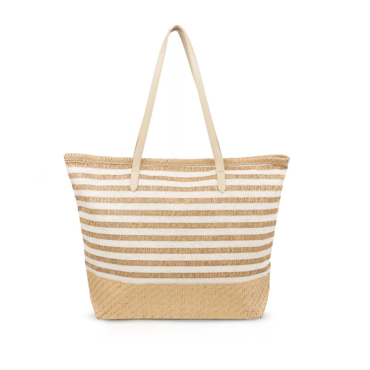 IMPULS - Bolso Paja Mujer Impuls Naia11 Beige