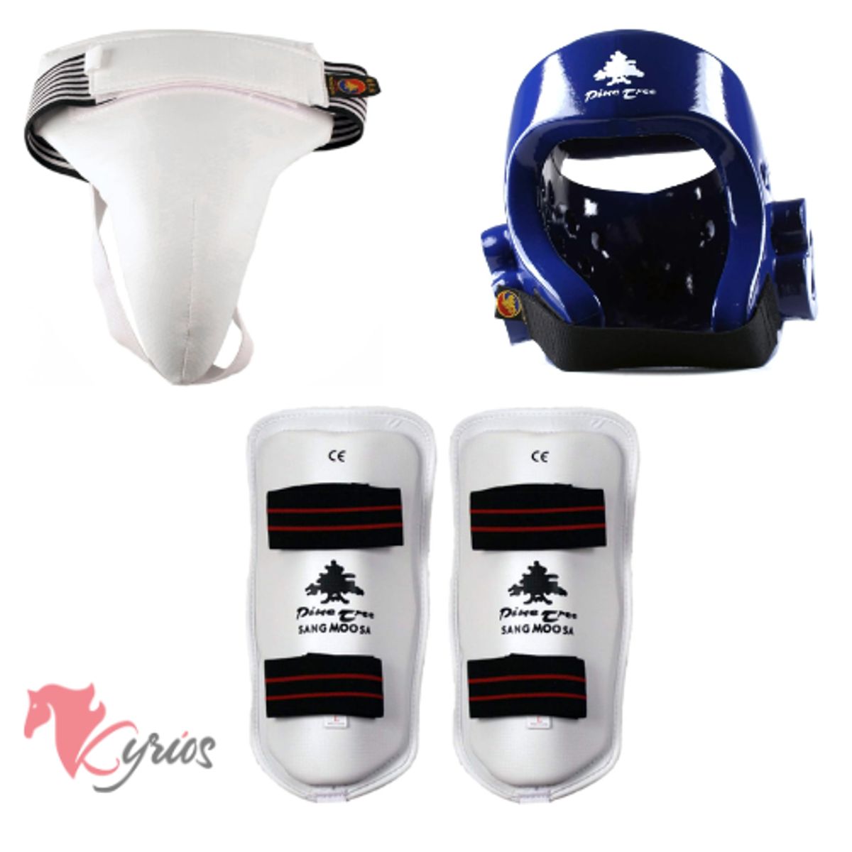 NO LOGO - KIT DE TAEKWONDO TALLA 5 IMPORTADO + MOCHILA