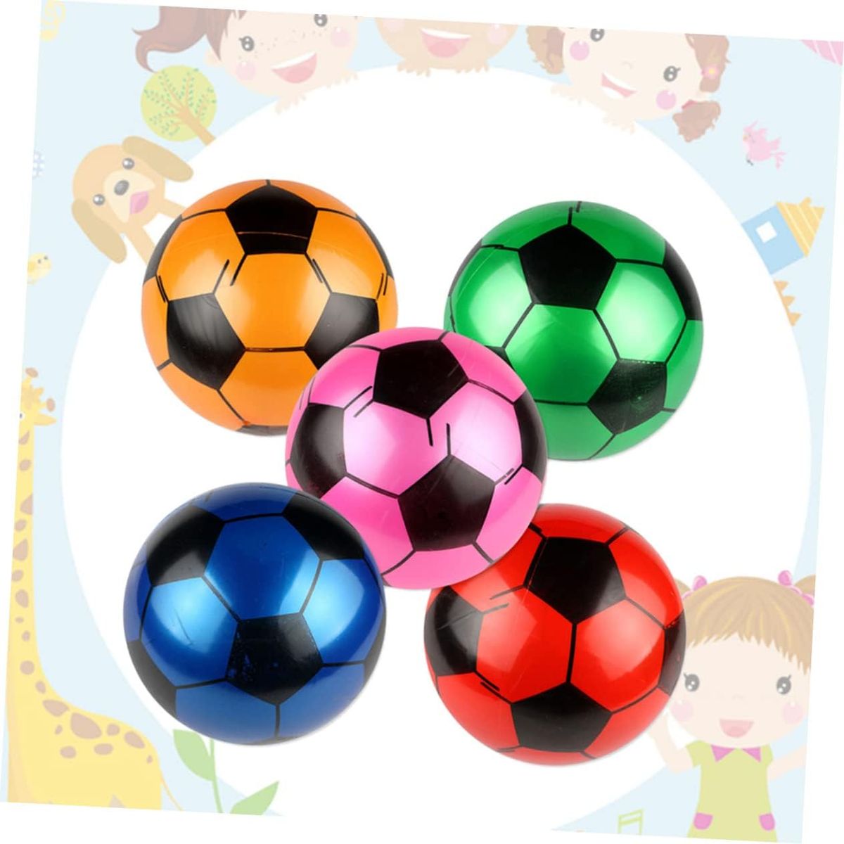 GENERICO - Pelota inflable de goma para niños