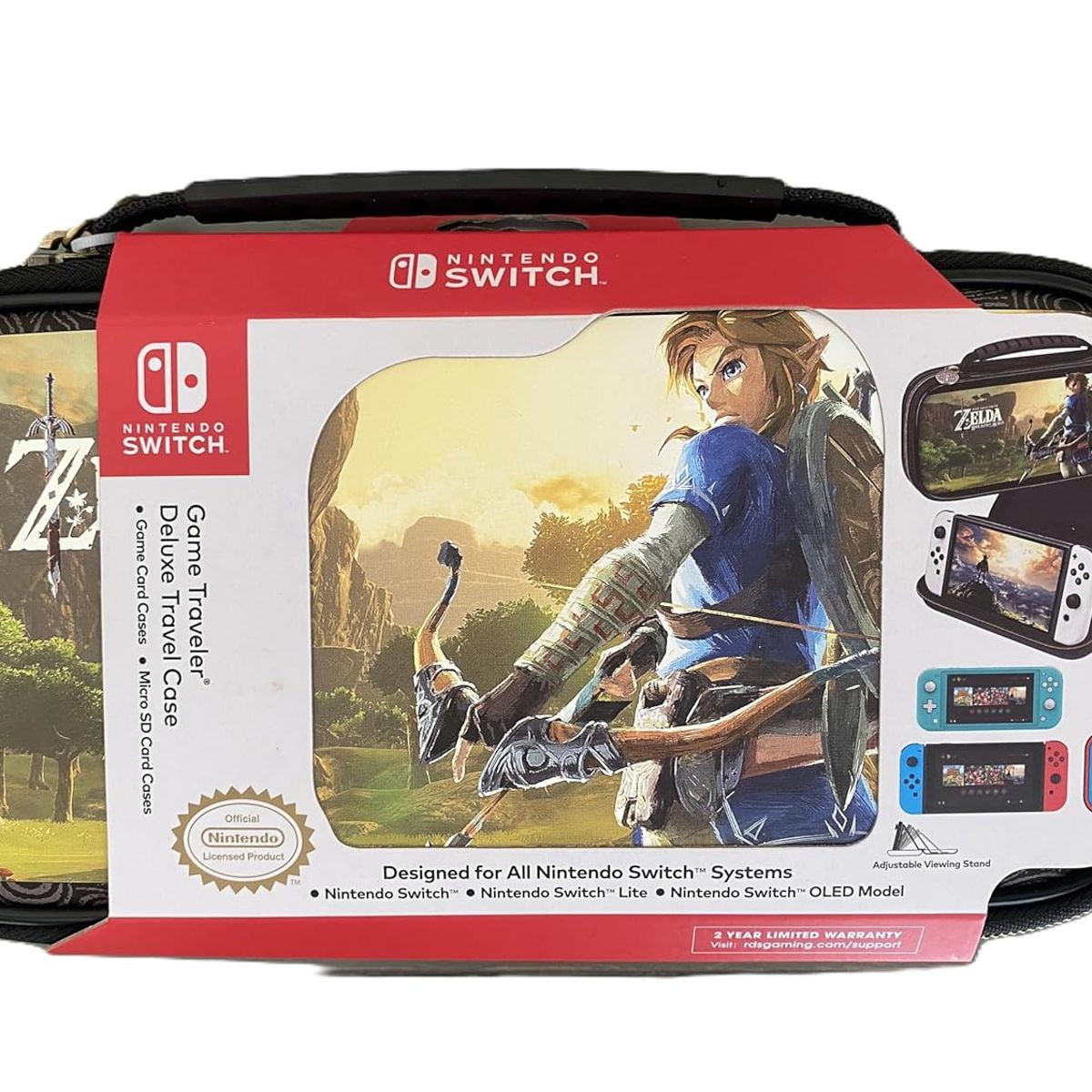 NINTENDO - Estuche Game Traveler Deluxe Travel Case Mod NNS42L