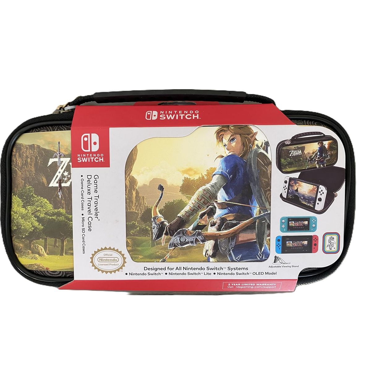 NINTENDO - Estuche Game Traveler Deluxe Travel Case Mod NNS42L