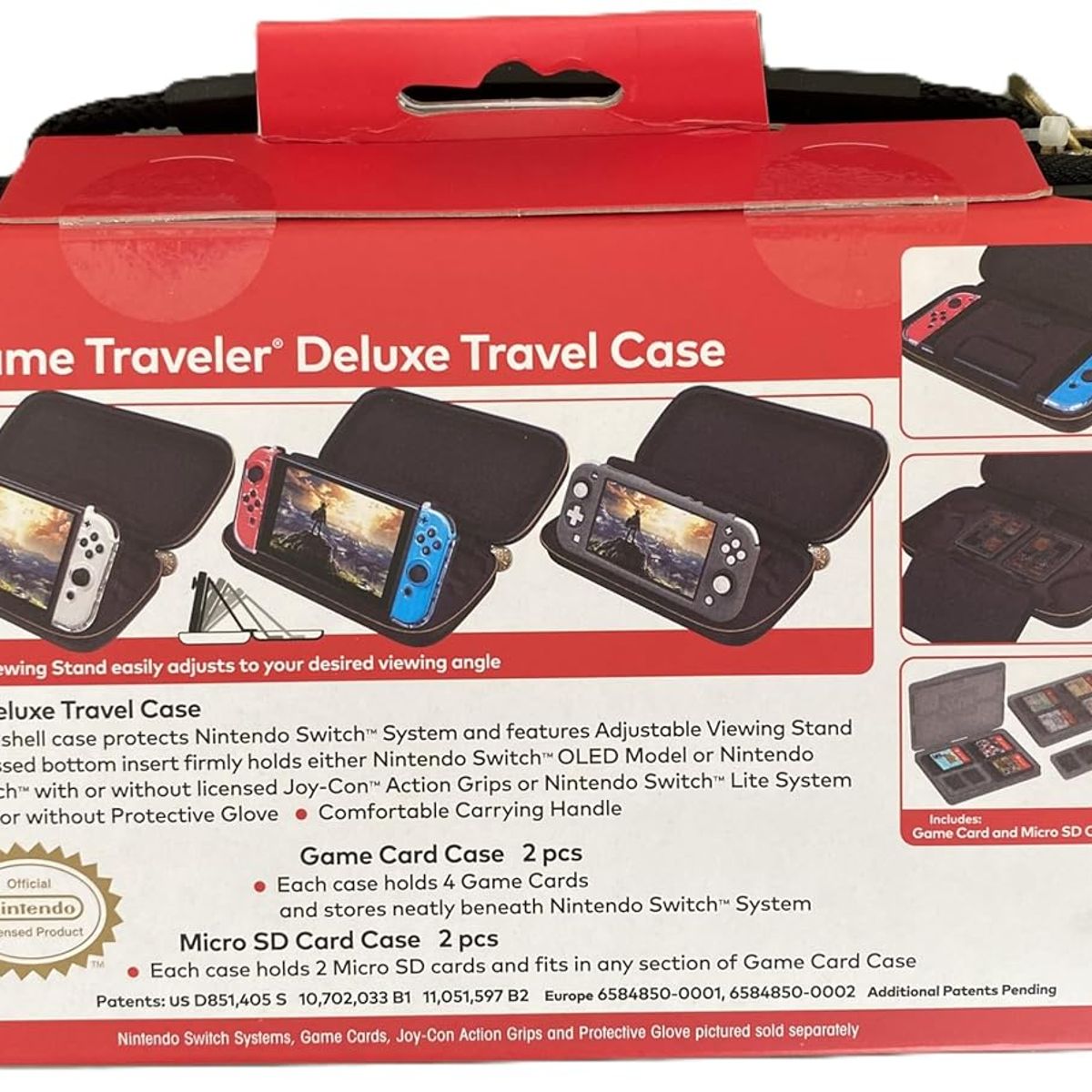 NINTENDO - Estuche Game Traveler Deluxe Travel Case Mod NNS42L