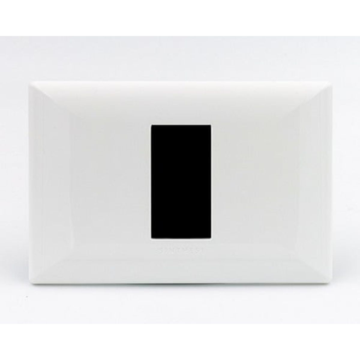 SINTHESI - PLACA SIMPLE DE 1 ESPACIO S22 BLANCO SINTHESI